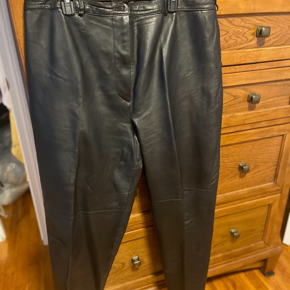 Womens Leather Pants